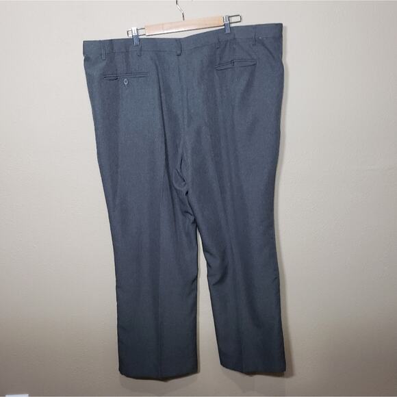 Men's Haband Flannel Lined Dress Pants Big and Tall Size Waist 48 Fit Forever - Picture 6 of 9